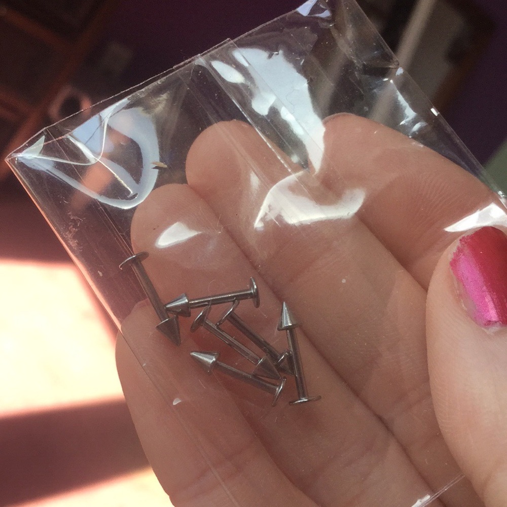 💍6💍Labret piercing jewelry